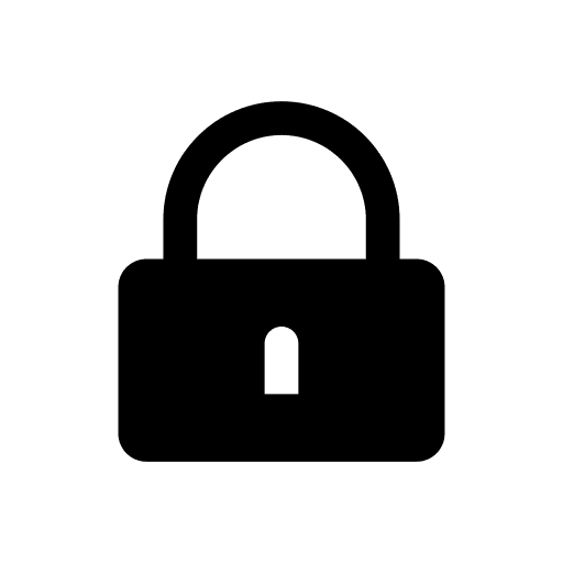 Lock locked lock door lock icon