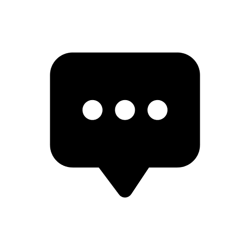Message chatting message typing icon