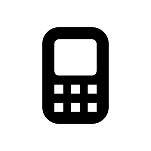Mobile phone mobile telephone icon