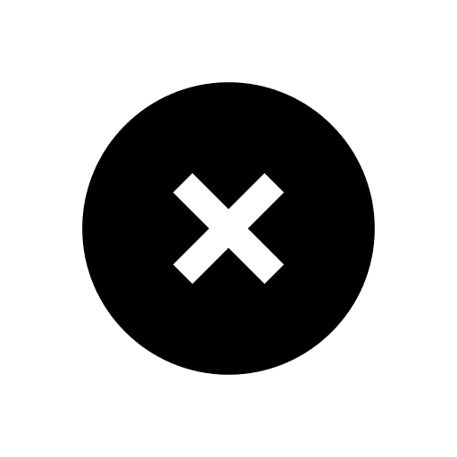 Multiply cross close remove icon