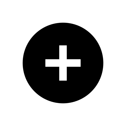 Plus positive add plus icon