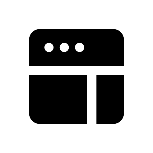 Website web design www browser icon