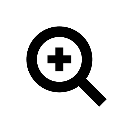 Zoom in magnify zoom in enlarge icon