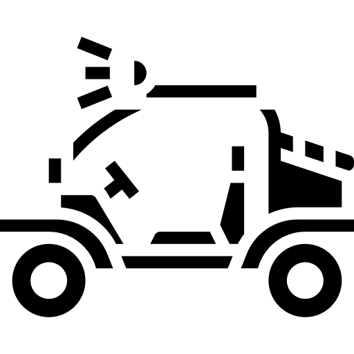 Buggy transportation transport automobile icon