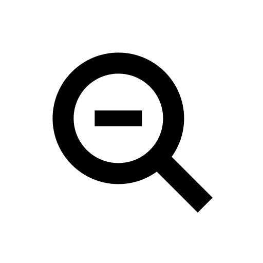Zoom out zoom out resize minus icon