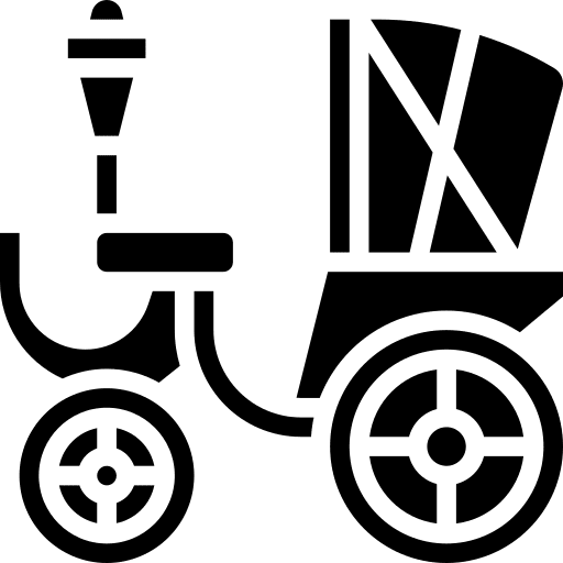 Carriage chariot transportation carriage icon Carriage chariot transportation carriage icon