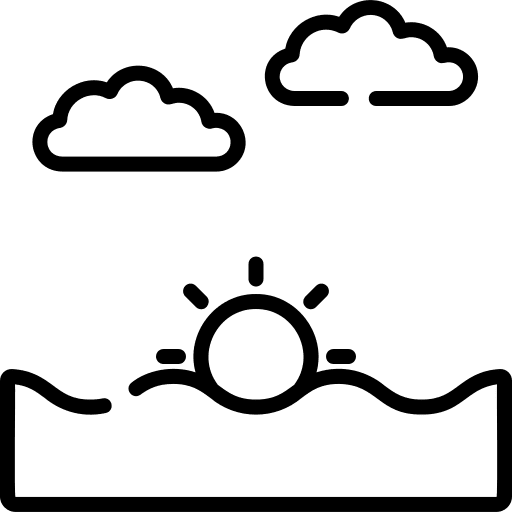 Sunset sunrise weather sun icon Sunset sunrise weather sun icon