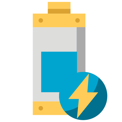 Battery battery ecology and environment energy icon Battery battery ecology and environment energy icon