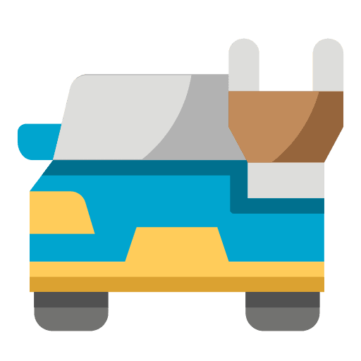 Electric car transportation transport electric car icon
