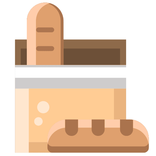 Bread shop food food and restaurant icon
