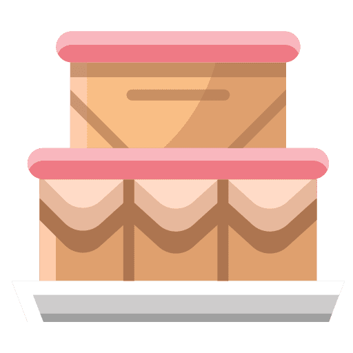 Cake pastry tasty bake icon