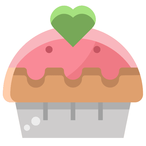 Cupcake bakery pastry shop icon Cupcake bakery pastry shop icon