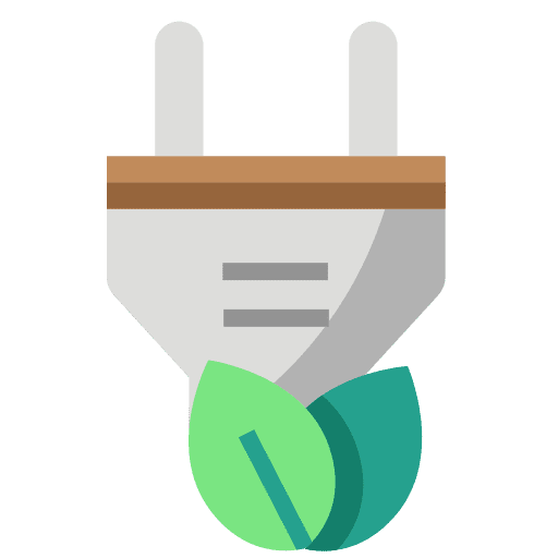 Electric electronics technology eco friendly icon Electric electronics technology eco friendly icon