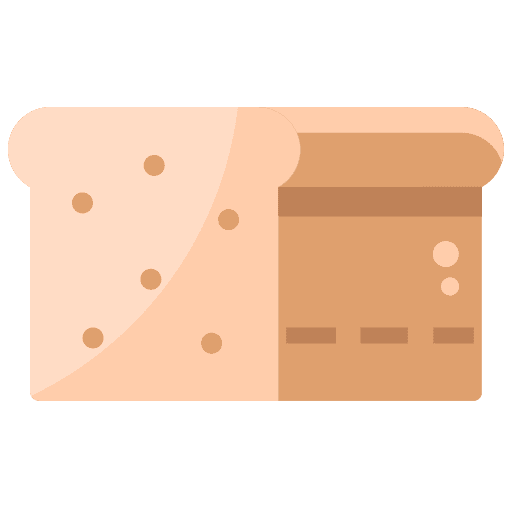 Bread bakery food and restaurant bake icon Bread bakery food and restaurant bake icon