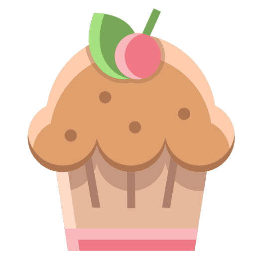 Cupcake food pastry bakery icon Cupcake food pastry bakery icon
