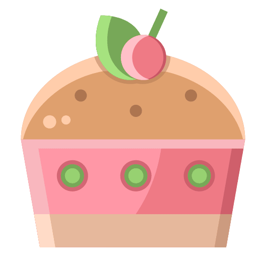 Cupcake shop tasty food and restaurant icon Cupcake shop tasty food and restaurant icon