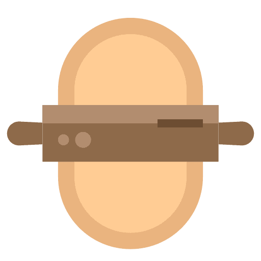 Rolling pin tools and utensils rolling pin bakery icon Rolling pin tools and utensils rolling pin bakery icon