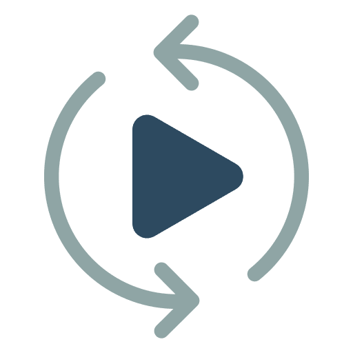 Convert video format music and multimedia video extension icon