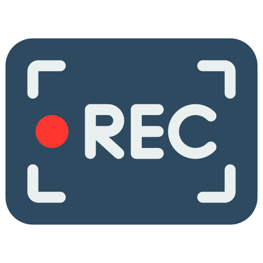 Recording recording recordings video record icon