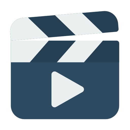 Clapperboard entertainment music and multimedia clapperboard icon Clapperboard entertainment music and multimedia clapperboard icon