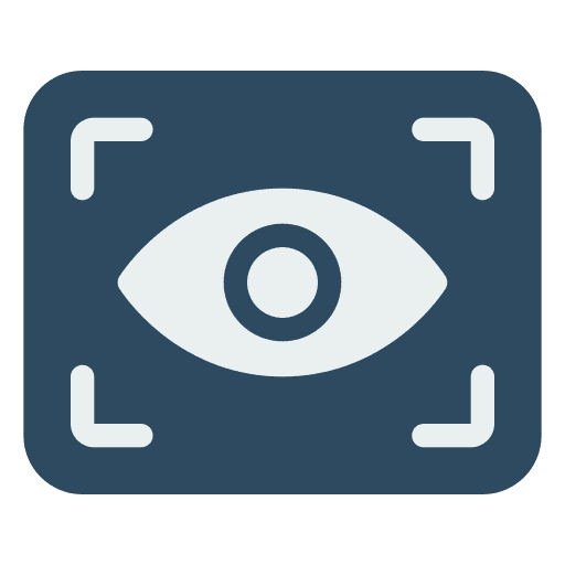 Close up camera focus extreme music and multimedia icon Close up camera focus extreme music and multimedia icon