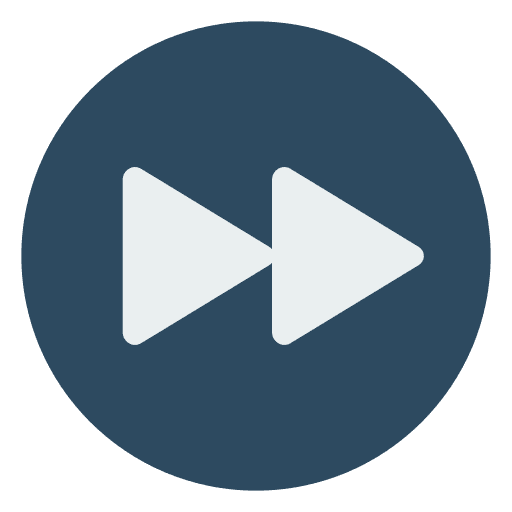 Fast forward backwards previous rewind icon Fast forward backwards previous rewind icon