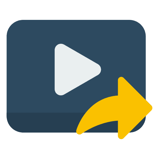 Rendering video rendering music and multimedia icon Rendering video rendering music and multimedia icon