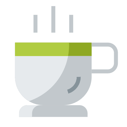 Coffee caffeine cup drink icon