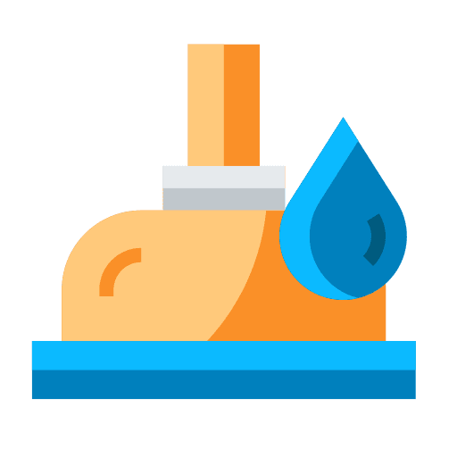 Shower service clean wash icon