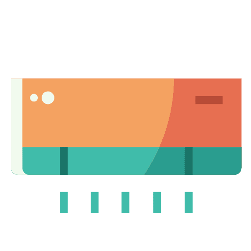 Air conditioner air conditioner electronics room icon