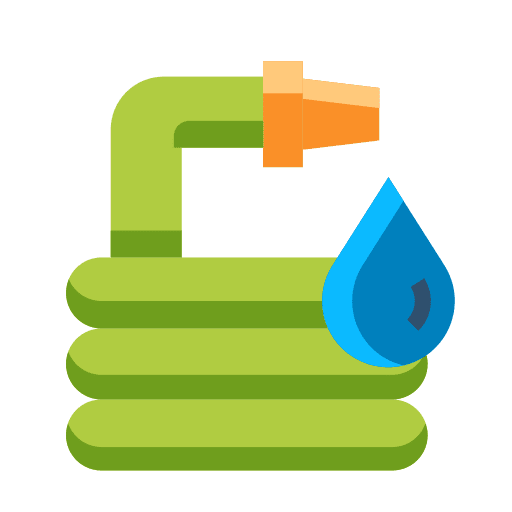 Water hose water hose farming and gardening clean icon Water hose water hose farming and gardening clean icon