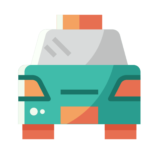 Taxi transportation vehicle public transport icon Taxi transportation vehicle public transport icon