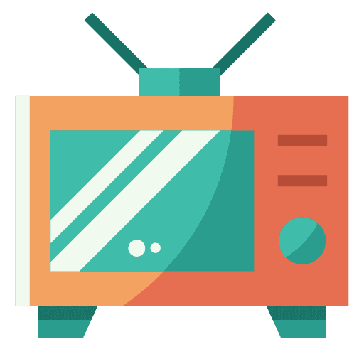 Television tv screen electronics icon Television tv screen electronics icon