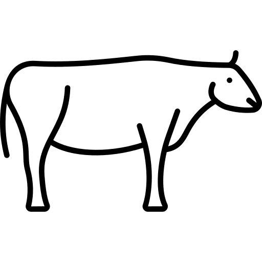 Cow cow farming animal kingdom icon