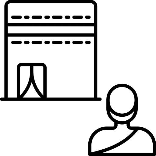 Hajj hajj kaaba mecca icon