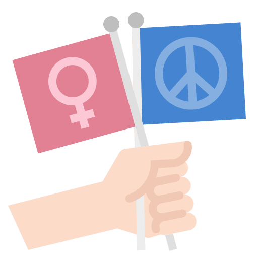 Peace feminist activism feminine icon Peace feminist activism feminine icon