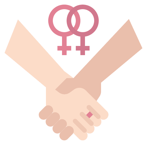 Same sex marriage lesbian relationship same sex marriage icon Same sex marriage lesbian relationship same sex marriage icon