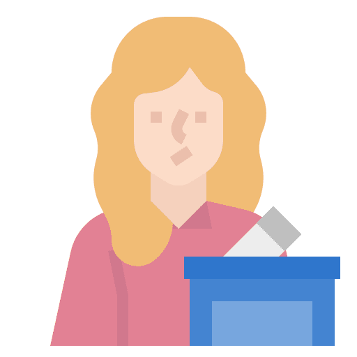 Voter voter miscellaneous woman icon Voter voter miscellaneous woman icon