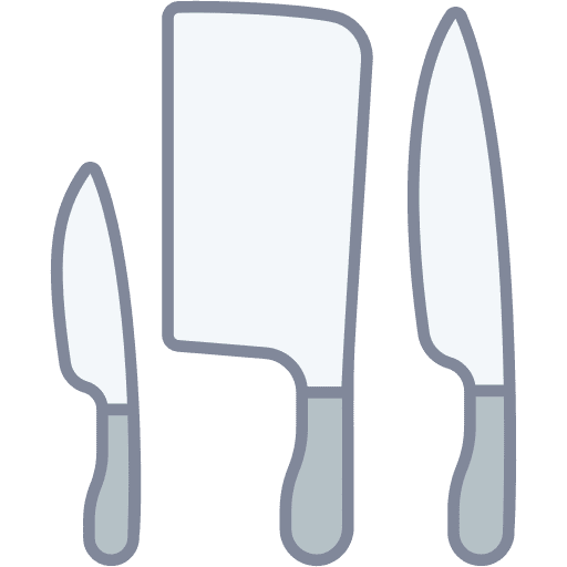 Knives kitchenware equipment knives icon Knives kitchenware equipment knives icon