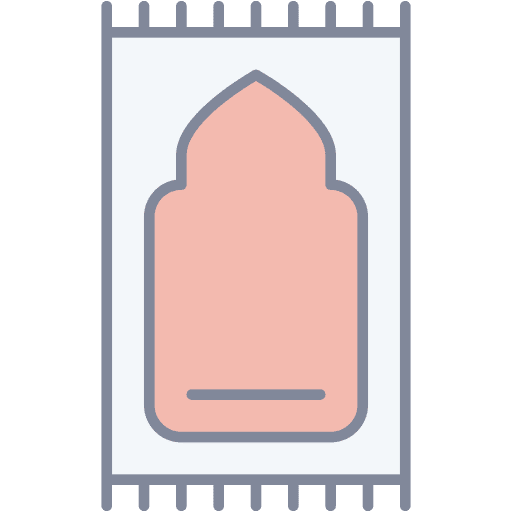 Prayer mat sajadah carpet prayer mat icon