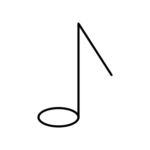 Music song quaver music and multimedia icon