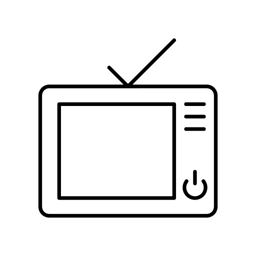 Television technology tv monitor electronics icon