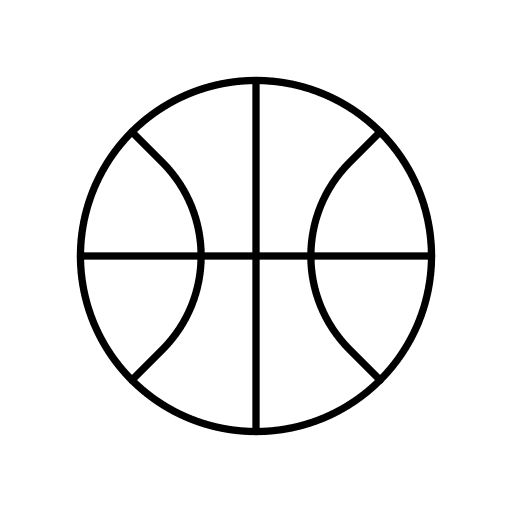 Basketball ball sports and competition basketball ball sport icon