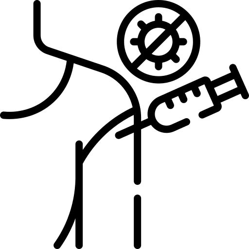 Vaccination vaccination covid 19 healthcare icon
