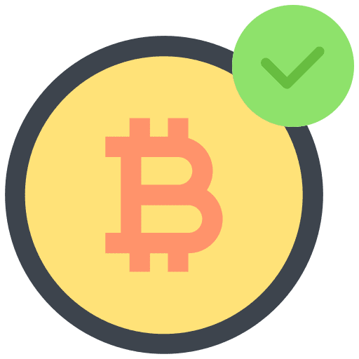 Currency blockchain cryptocurrency coin icon Currency blockchain cryptocurrency coin icon