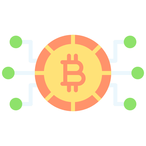 Tokens cryptocurrency token digital money icon