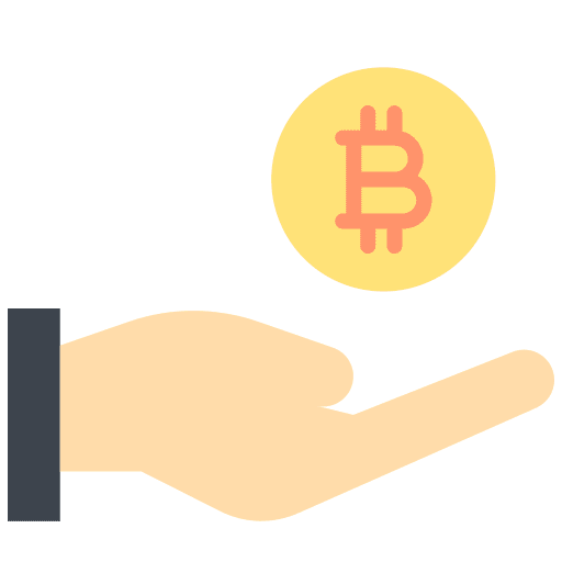 Investment cryptocurrency business and finance currency icon Investment cryptocurrency business and finance currency icon
