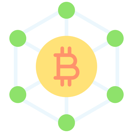 Nodes business and finance node cryptocurrency icon Nodes business and finance node cryptocurrency icon