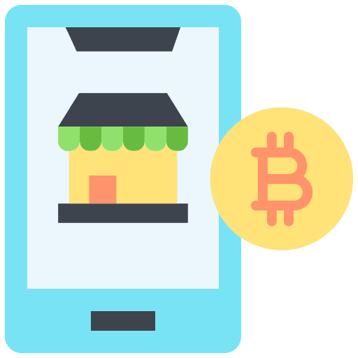 Online payment mobile payment digital currency business and finance icon Online payment mobile payment digital currency business and finance icon