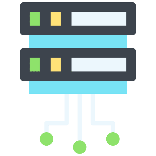 Server server hosting files icon Server server hosting files icon